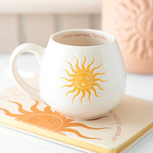 Good Morning, Sunshine Rounded Mug - Crystal Nest