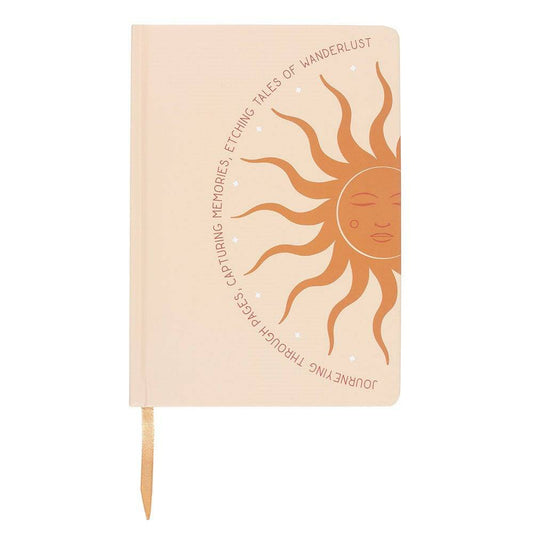 Gratitude Sun A5 Notebook - Crystal Nest