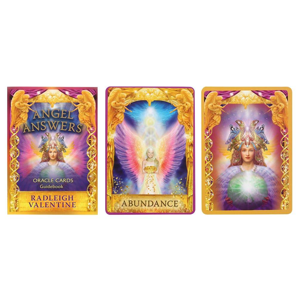 Angel Answers Oracle Cards by Radleigh Valentine - Crystal Nest