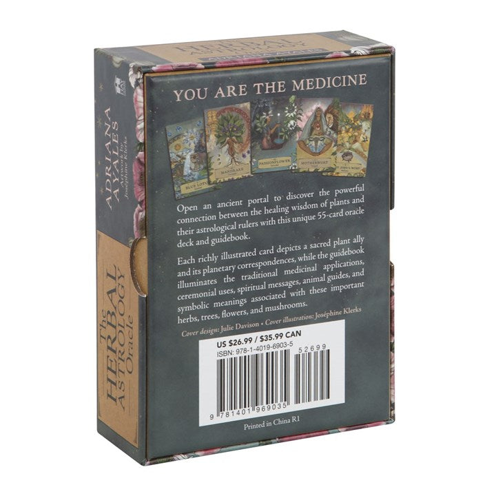 The Herbal Astrology Oracle Cards by Adriana Ayales - Crystal Nest