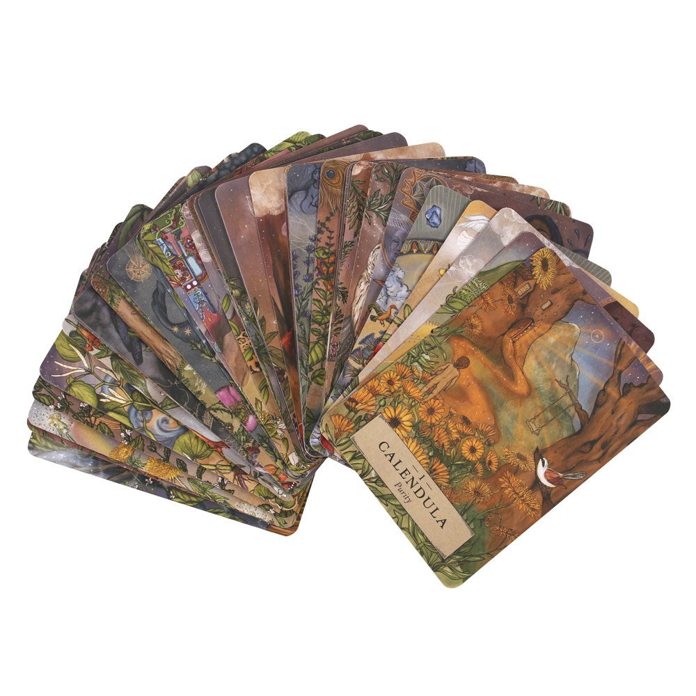 The Herbal Astrology Oracle Cards by Adriana Ayales - Crystal Nest