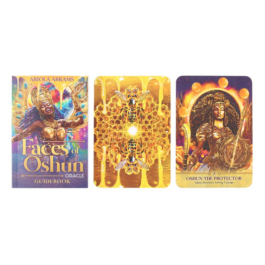 Faces of Oshun Oracle Cards by Abiola Abrams - Crystal Nest