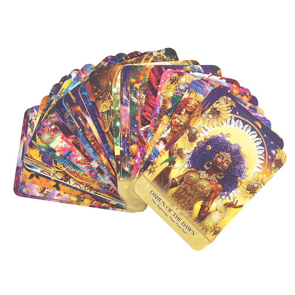 Faces of Oshun Oracle Cards by Abiola Abrams - Crystal Nest