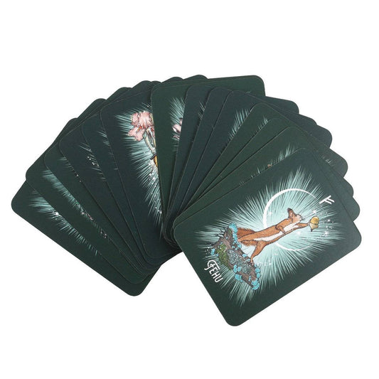 The Witch’s Familiar Runic Oracle Cards by Athene Noctua - Crystal Nest