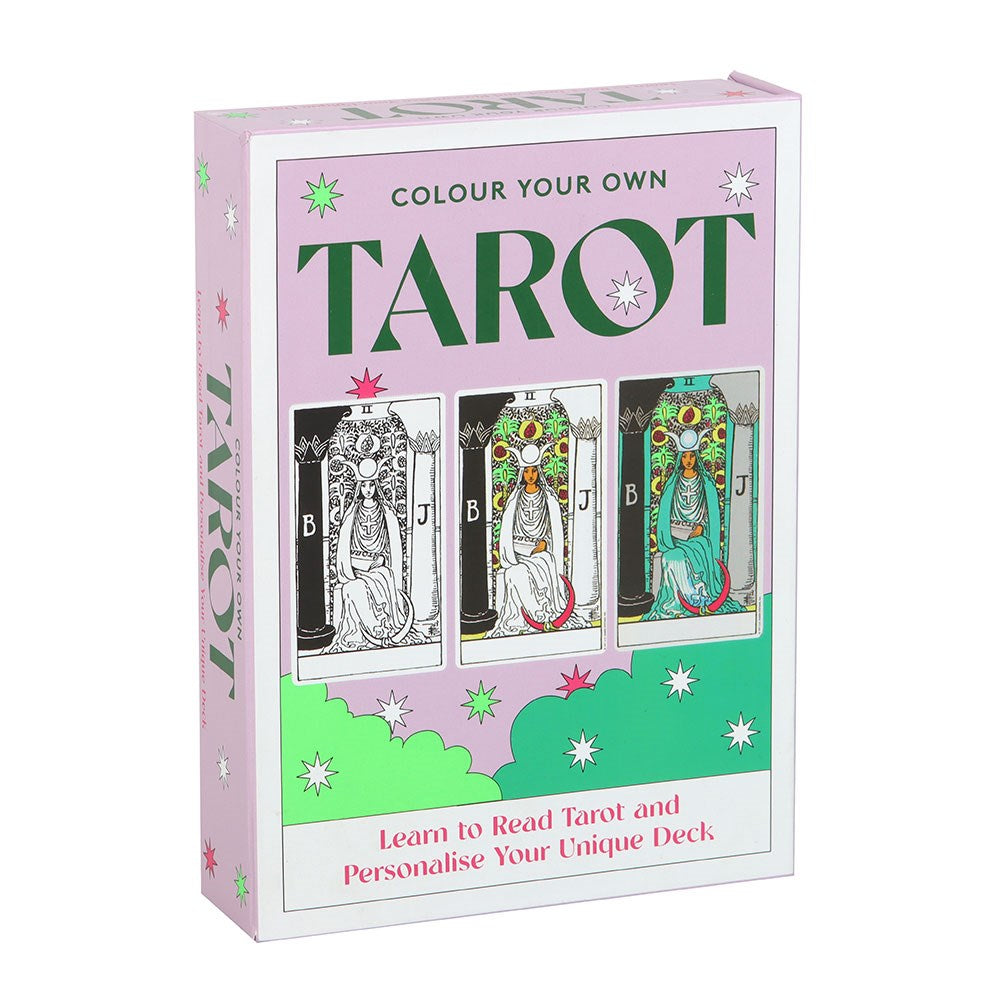 Colour Your Own Tarot Cards - Crystal Nest