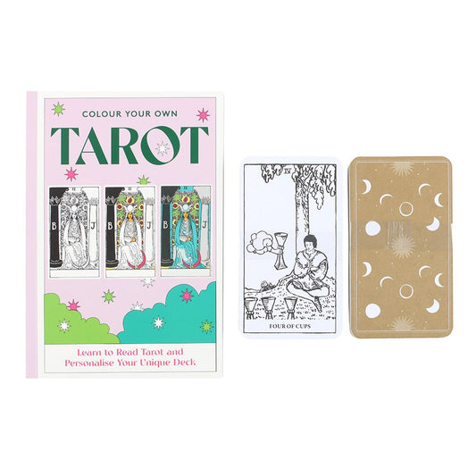 Colour Your Own Tarot Cards - Crystal Nest