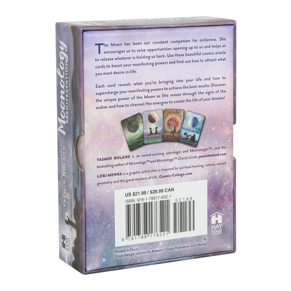 Moonology Manifestation Oracle Cards by Yasmin Boland - Crystal Nest
