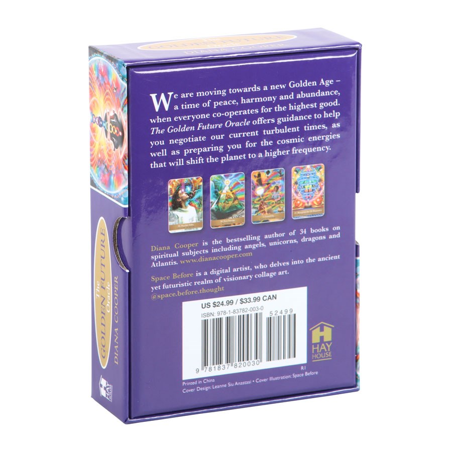 The Golden Future Oracle Cards by Diana Cooper - Crystal Nest