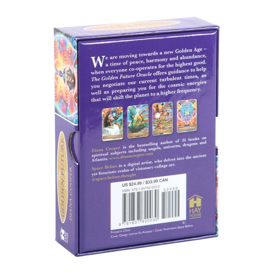 The Golden Future Oracle Cards by Diana Cooper - Crystal Nest