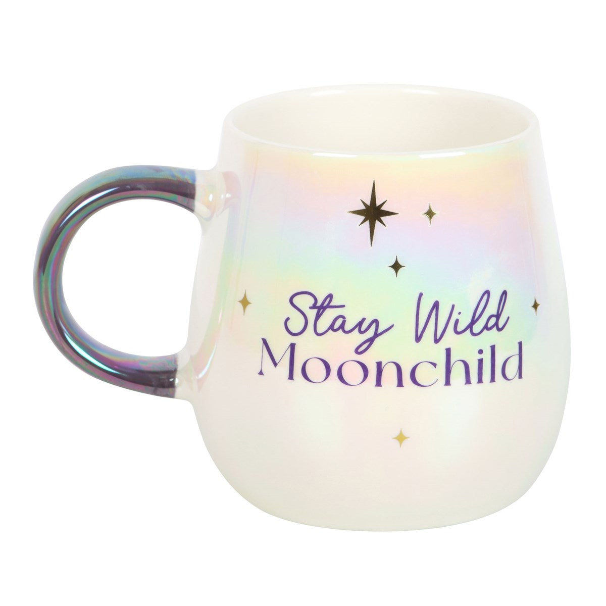 Stay Wild Moon Child Opalescent Mug - Crystal Nest