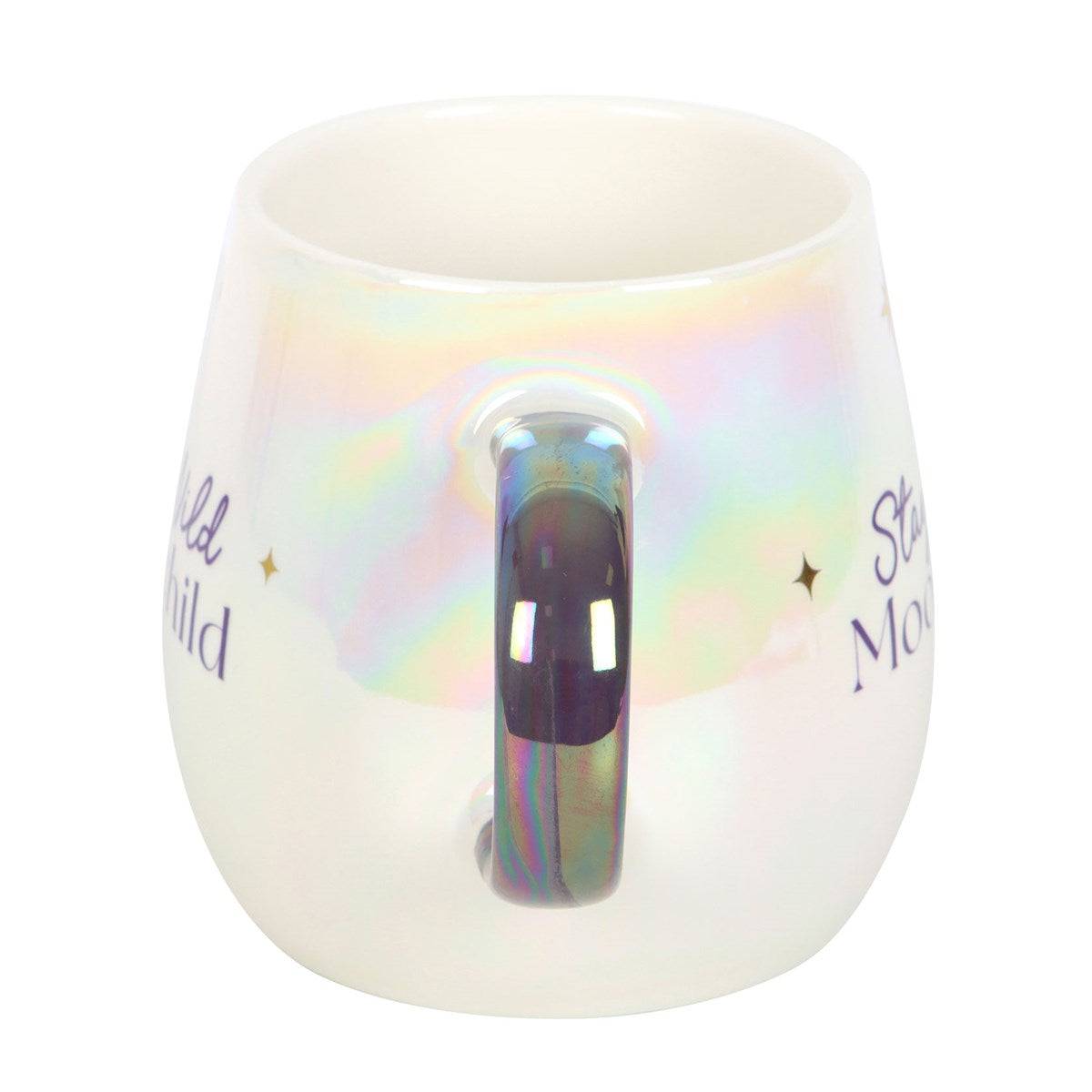 Stay Wild Moon Child Opalescent Mug - Crystal Nest