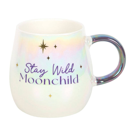 Stay Wild Moon Child Opalescent Mug - Crystal Nest