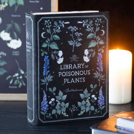 Library of Poisonous Plants | Secret Storage Book - Crystal Nest