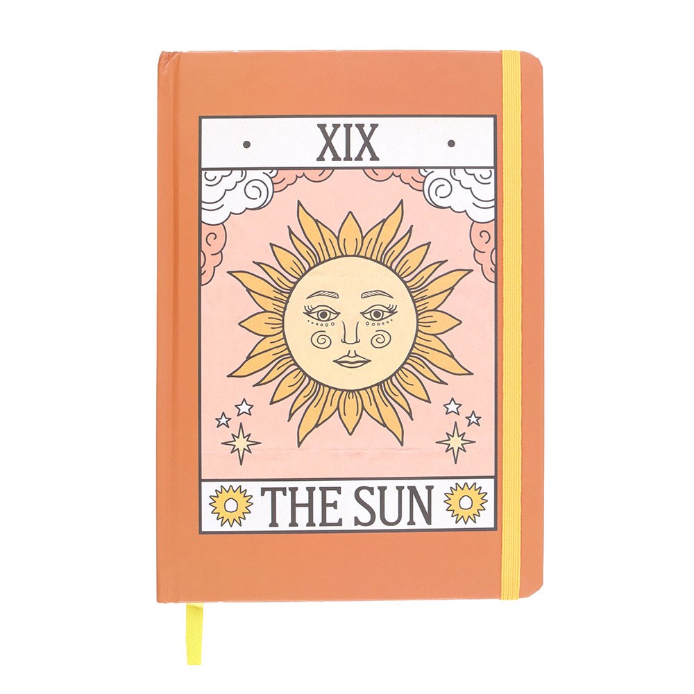 The Sun Tarot A5 Notebook - Crystal Nest