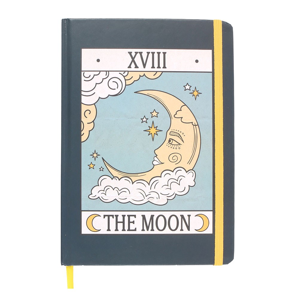 The Moon Tarot A5 Notebook - Crystal Nest