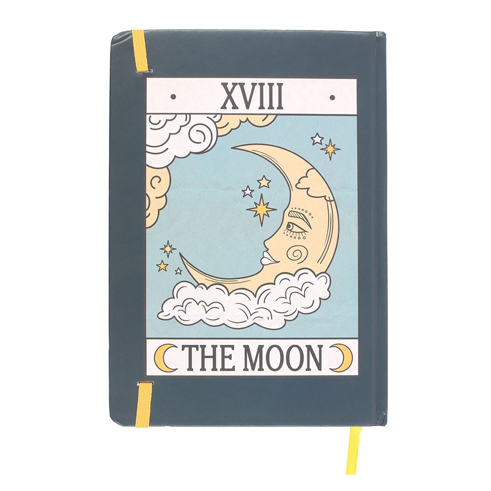 The Moon Tarot A5 Notebook - Crystal Nest