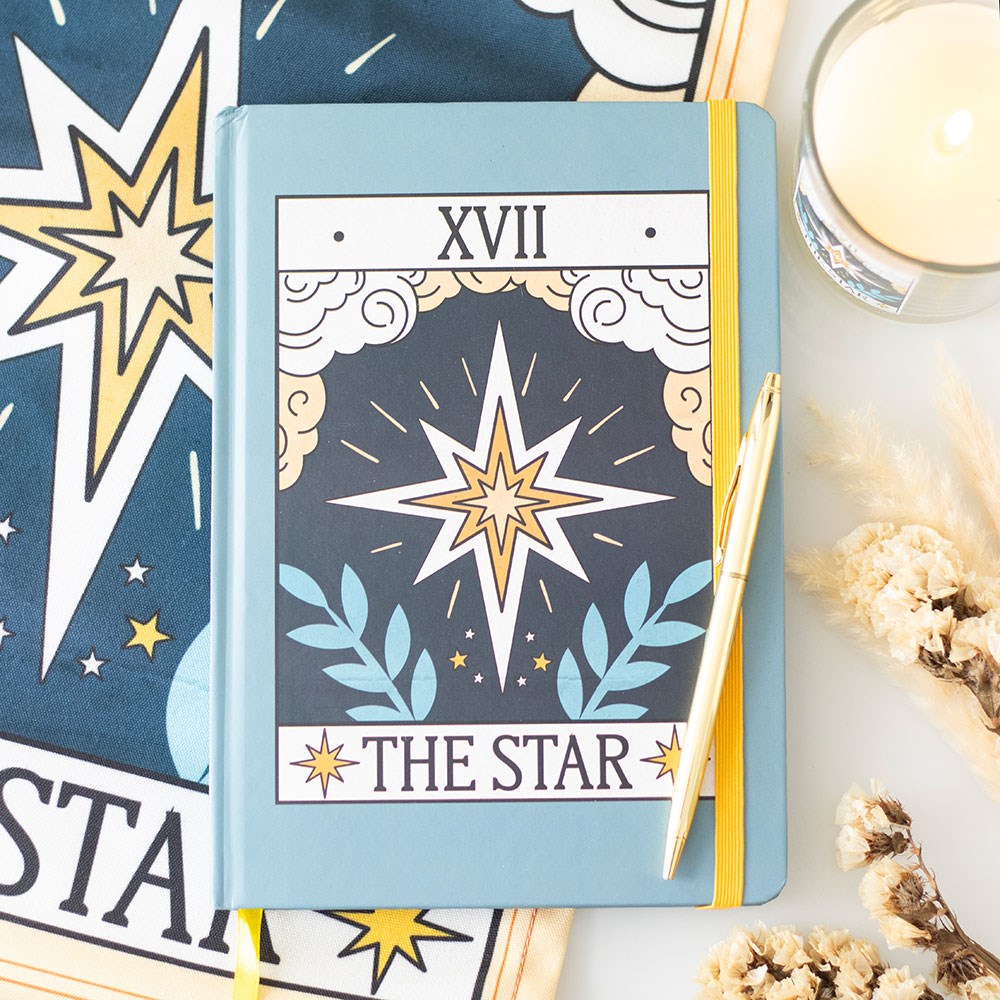 The Star Tarot A5 Notebook - Crystal Nest