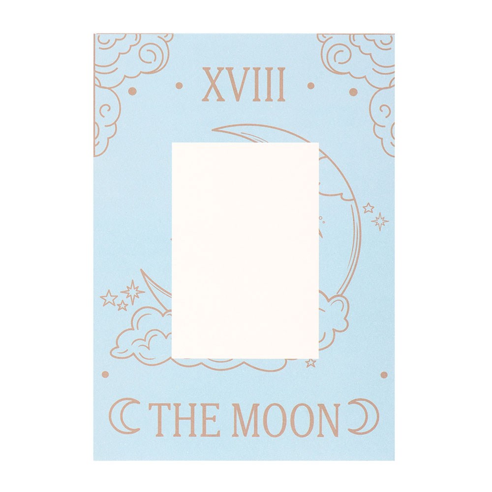 The Moon Tarot Necklace & Greeting Card - Crystal Nest