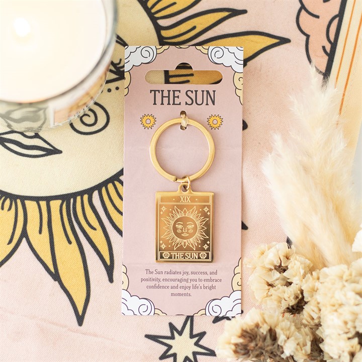 The Sun Tarot Keyring - Crystal Nest