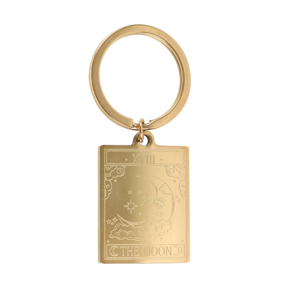 The Moon Tarot Keyring - Crystal Nest