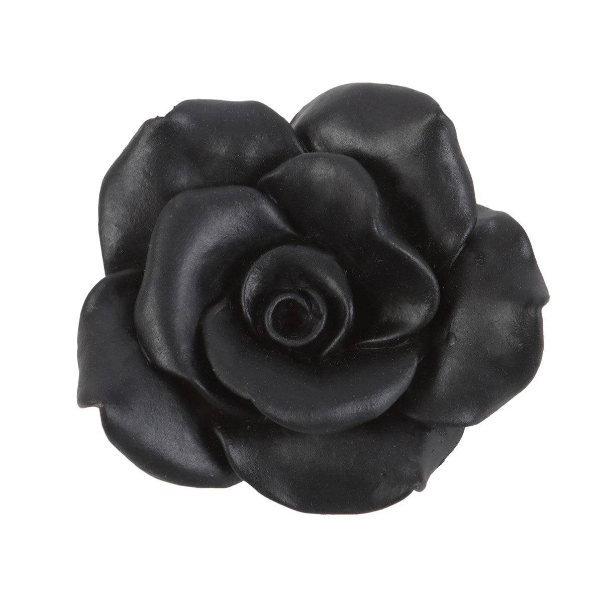 Black Rose Incense Stick Holder - Crystal Nest