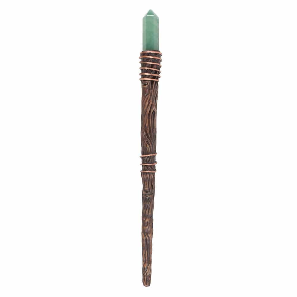 Abundance Green Aventurine Crystal Wand - Crystal Nest