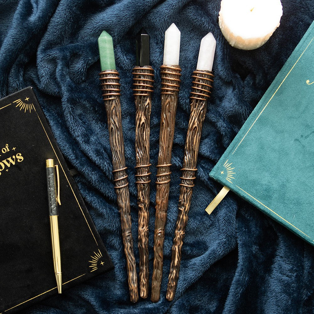 Abundance Green Aventurine Crystal Wand - Crystal Nest