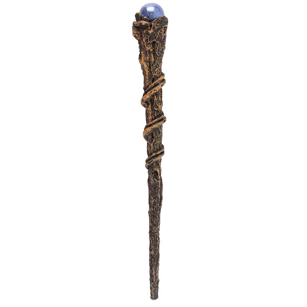 Branch Wand with Purple Sphere - Crystal Nest