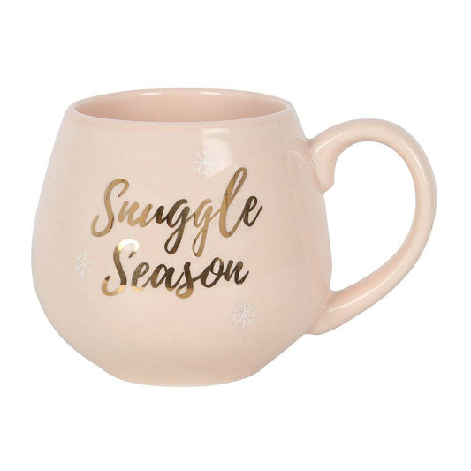 Pink Snuggle Season Ceramic Mug - Crystal Nest