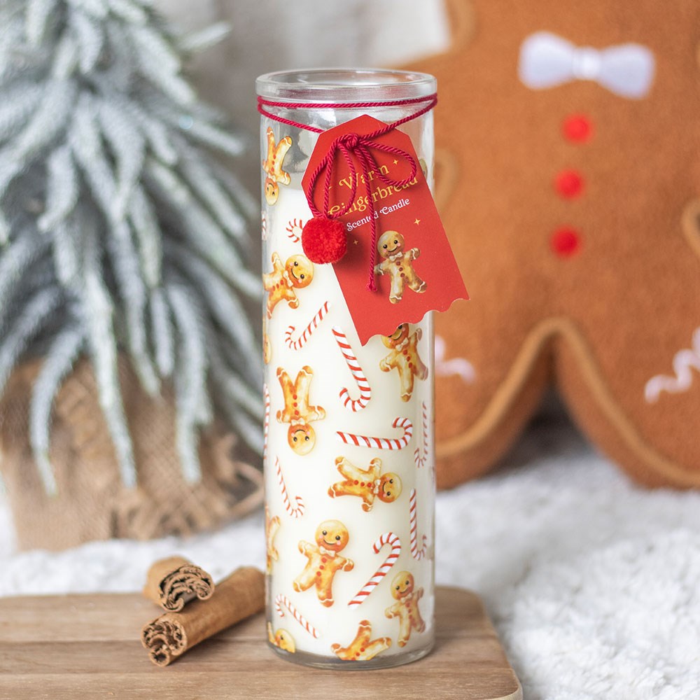 Warm Gingerbread Tube Candle