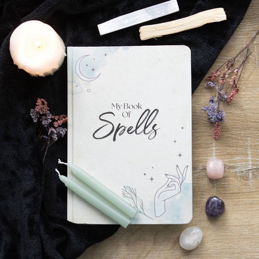 My Book Of Spells A5 Notebook - Crystal Nest