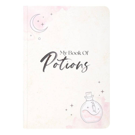 My Book Of Potions A5 Notebook - Crystal Nest
