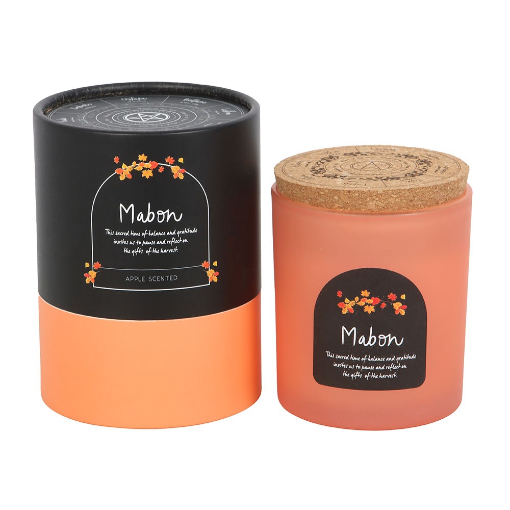 Mabon Apple Wheel of the Year Candle - Crystal Nest
