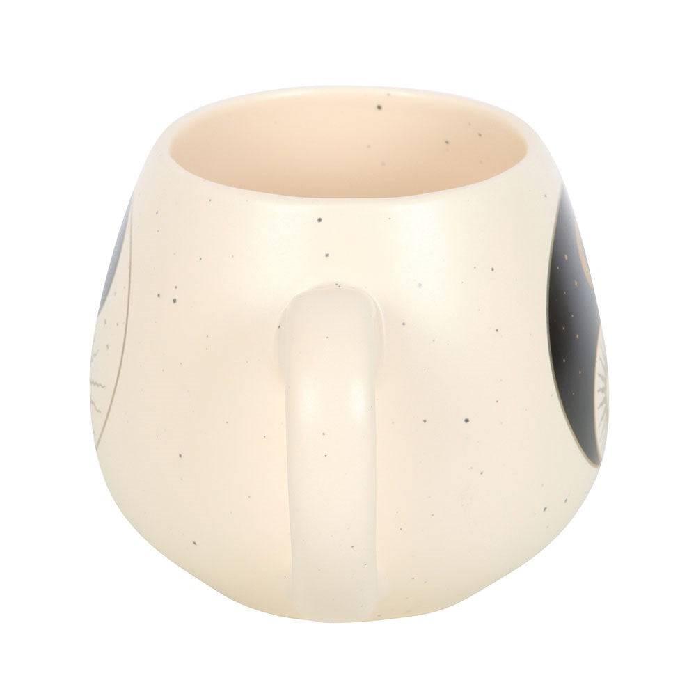Golden Harmony Yin Yang Rounded Mug - Crystal Nest