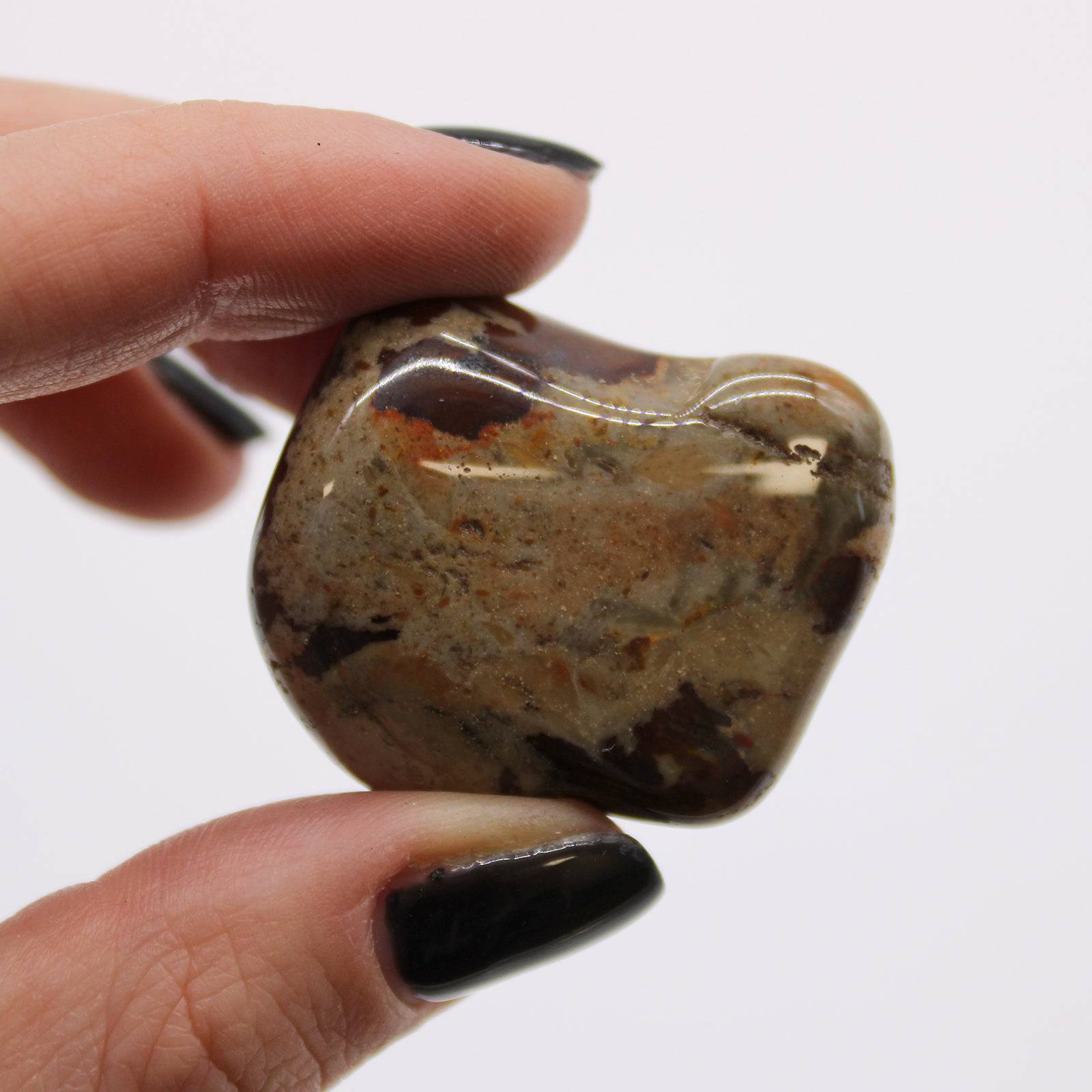 Nguni Jasper Tumblestone - Large - Crystal Nest