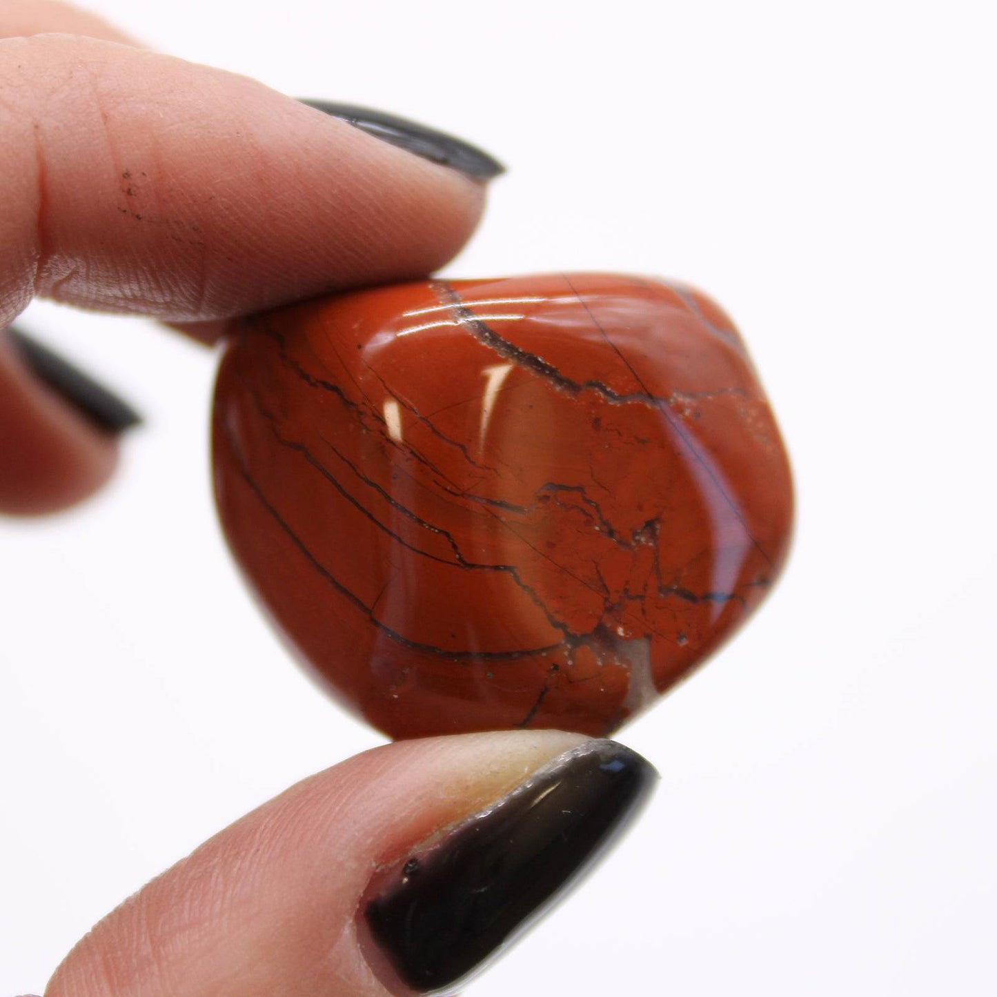 Red Jasper Tumblestone - Medium - Crystal Nest