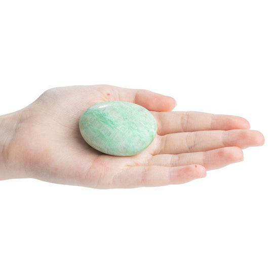 Garnierite Palmstone - Crystal Nest