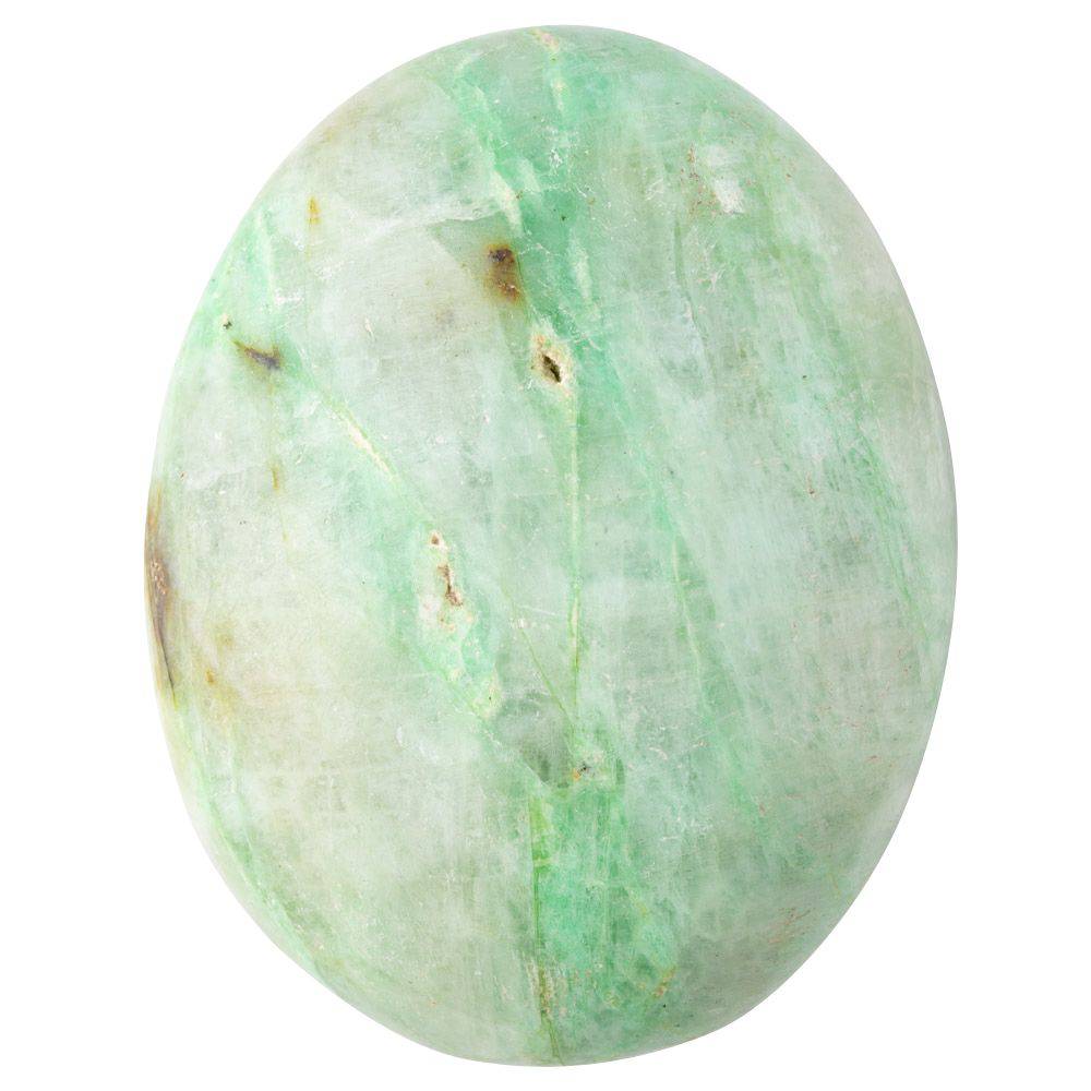 Garnierite Palmstone - Crystal Nest