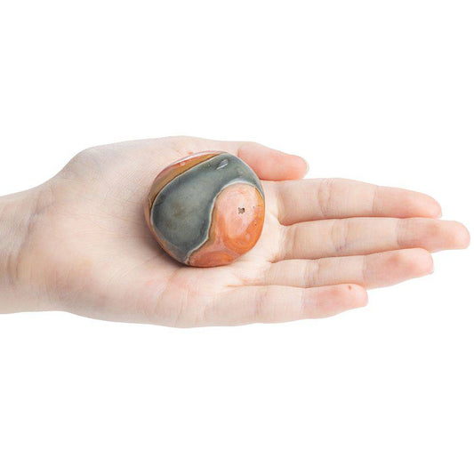 Polychrome Jasper Palmstone - Crystal Nest