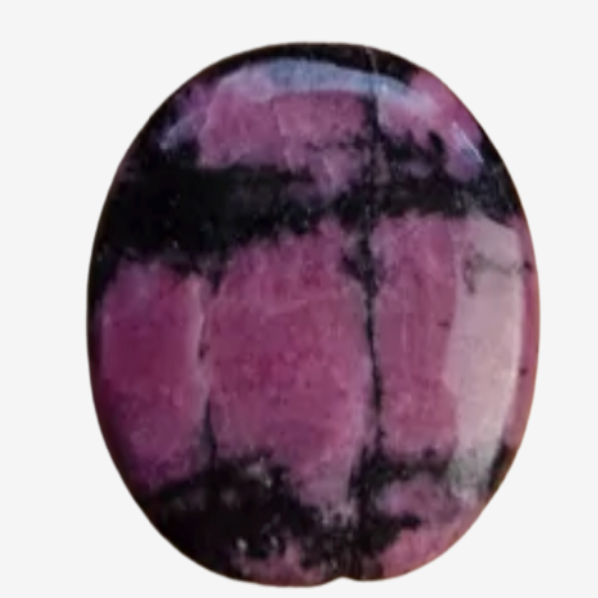 Rhodonite Smoothstone - Crystal Nest