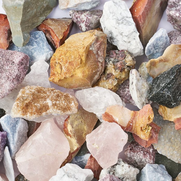 Raw Crystal Discovery Mix | Assorted Rough Crystals - Crystal Nest