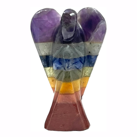 Seven Chakra Gemstone Angel - Crystal Nest