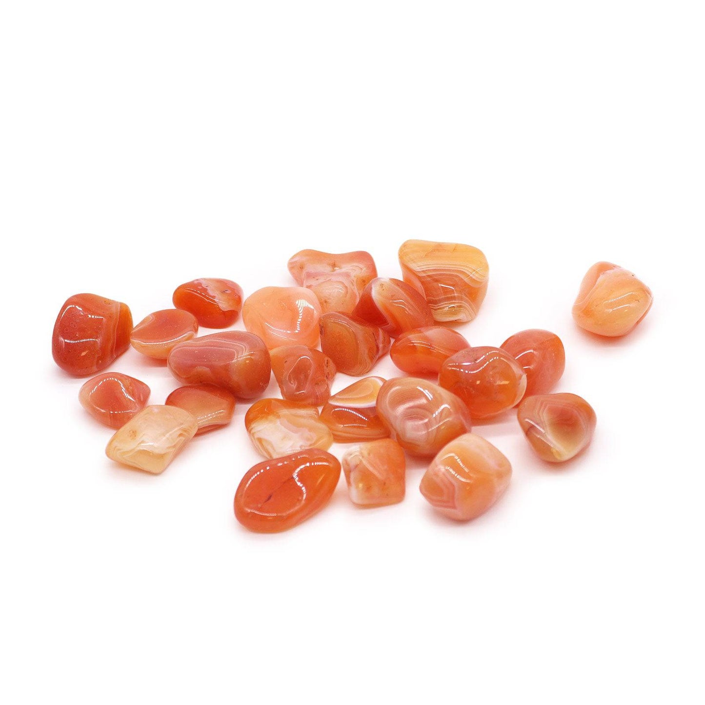 Carnelian Tumblestone - Medium - Crystal Nest