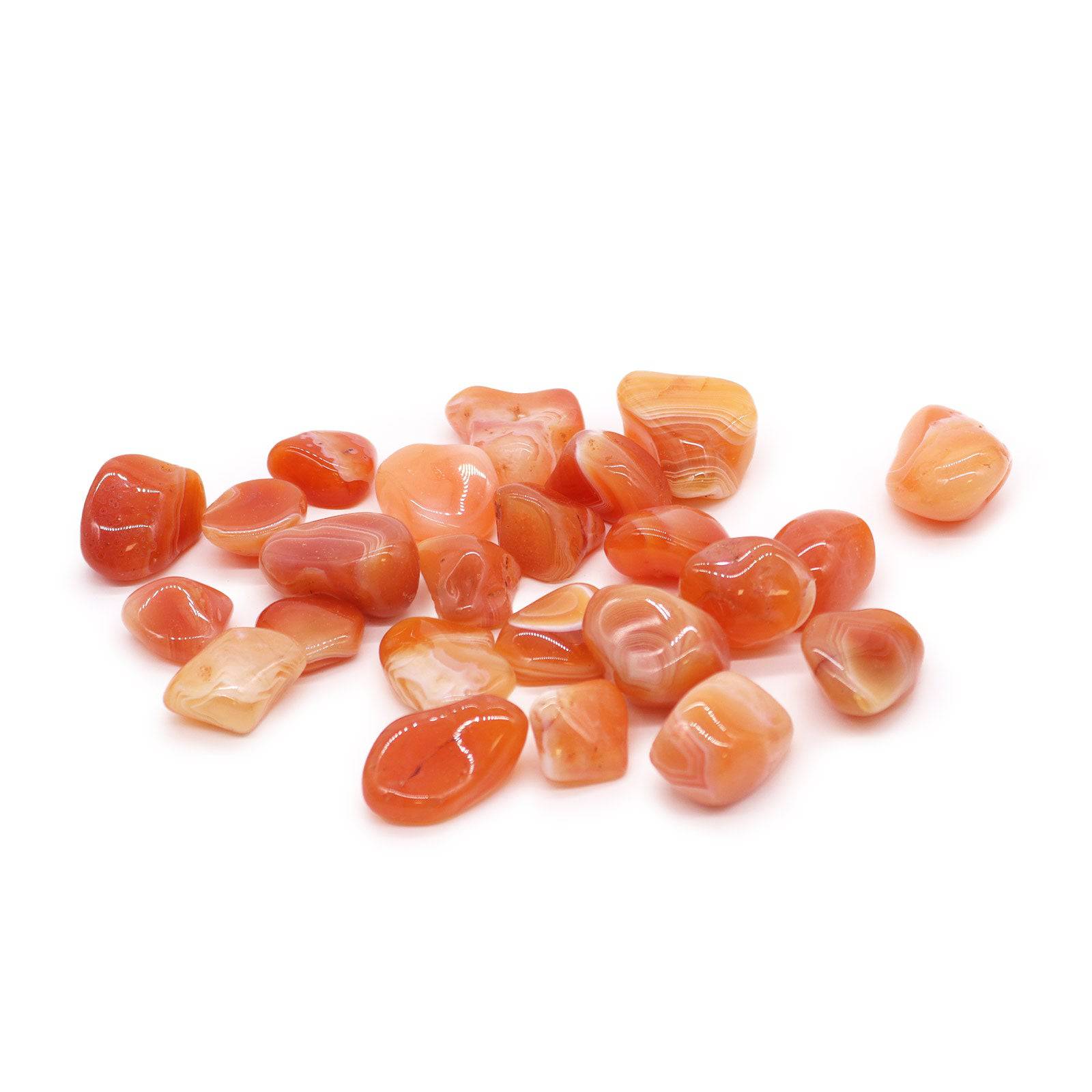Carnelian Tumblestone - Medium - Crystal Nest