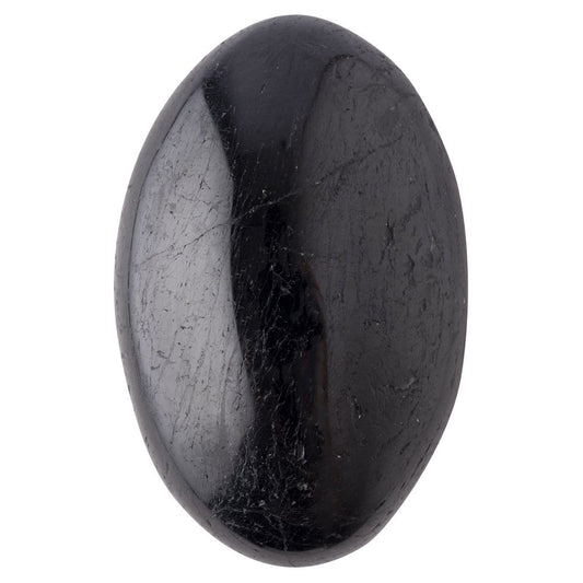 Black Tourmaline Palmstone | Large - Crystal Nest