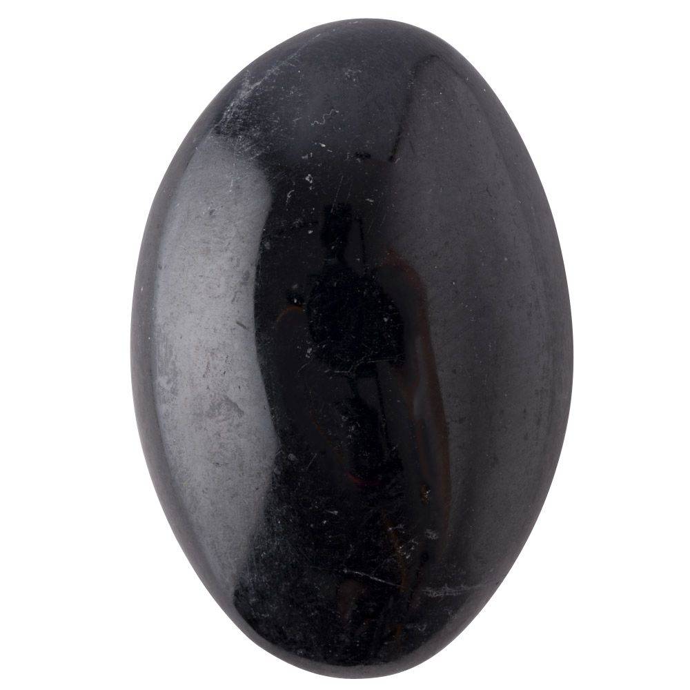 Black Tourmaline Palmstone - Crystal Nest