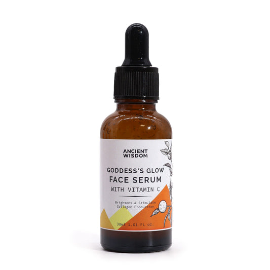 Goddess’s Glow Vitamin C Face Serum | Brighten, Hydrate & Rejuvenate | 30ml - Crystal Nest