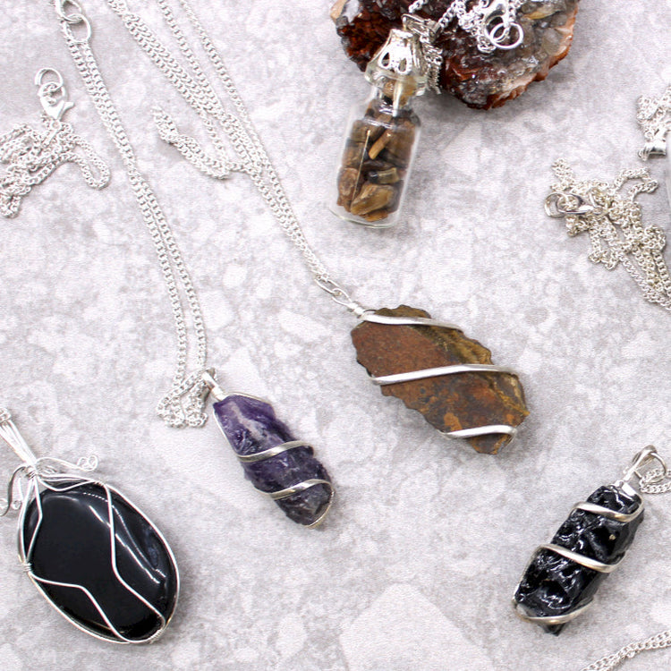 Wire Wrapped Necklaces