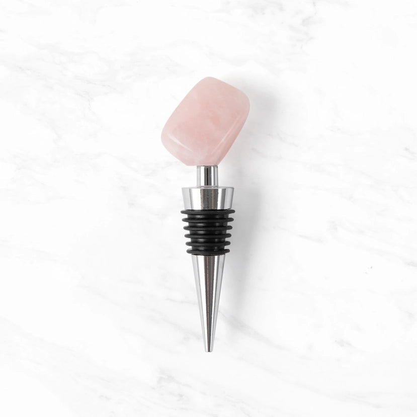 Crystal Bottle Stoppers | Gemstone Wine & Oil Bottle Toppers - Crystal Nest