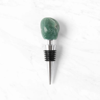 Crystal Bottle Stoppers | Gemstone Wine & Oil Bottle Toppers - Crystal Nest